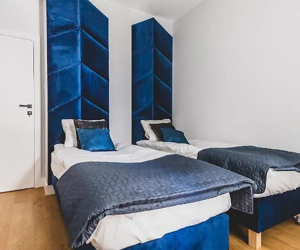 W Centrum Gdyni Lägenhet *